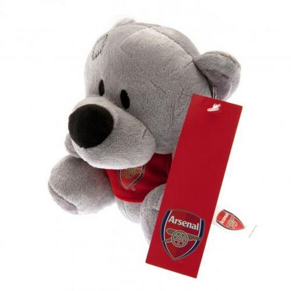 Arsenal FC Timmy Bear Plush Toy / Gray/Red - Picture 3 of 3